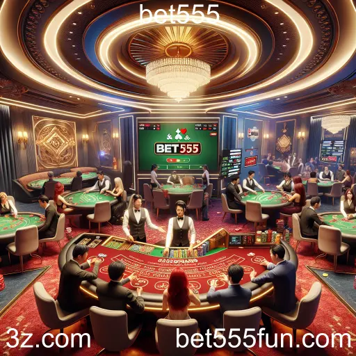 Imagem promocional da bet555 mostrando a plataforma e suas vantagens